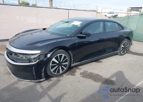 2023 Lucid Air Pure z USA, uszkodzony, nr VIN 50EA1PFA5PA007293